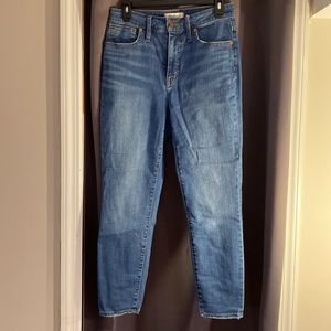 Madewell Curvy High Rise Skinny Crop